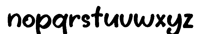 Joyful_Vellum Font LOWERCASE