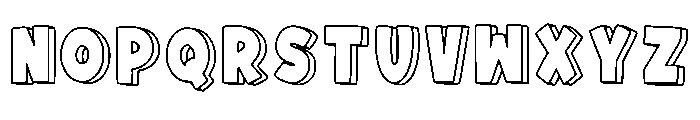 Joyful Winter Regular Font LOWERCASE
