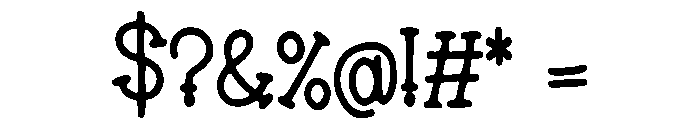 Joyscript Font OTHER CHARS