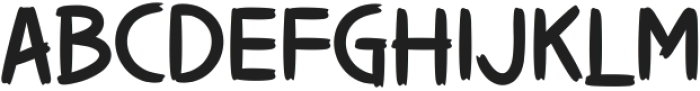 JOGOROTO Regular ttf (400) Font UPPERCASE