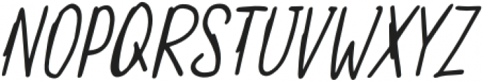 JOMBLOKEREN Italic otf (400) Font UPPERCASE