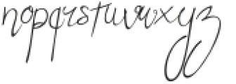 Joachim Slab Signature Signature otf (400) Font LOWERCASE