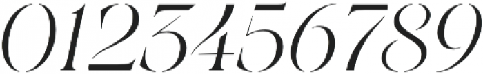 Joane Stencil ExtraLight Italic otf (200) Font OTHER CHARS