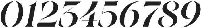 Joane Stencil SemiBold Italic otf (600) Font OTHER CHARS