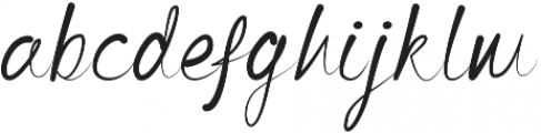 Joanne Marie Calligraphic otf (400) Font LOWERCASE
