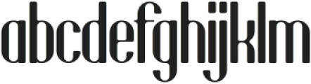 Joaqueen Regular otf (400) Font LOWERCASE