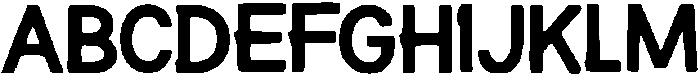 Jode ttf (400) Font UPPERCASE