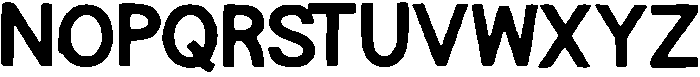 Jode ttf (400) Font UPPERCASE