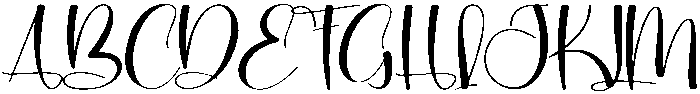 Jogging Regular otf (400) Font UPPERCASE