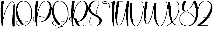 Jogging Regular otf (400) Font UPPERCASE