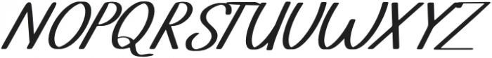 John Tone Italic otf (400) Font UPPERCASE