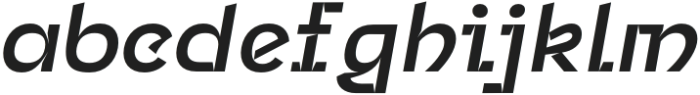 Jolan Oblique SemiBold otf (600) Font LOWERCASE
