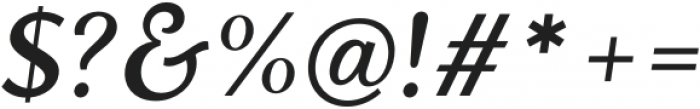 Jollin Family Regular Italic otf (400) Font OTHER CHARS