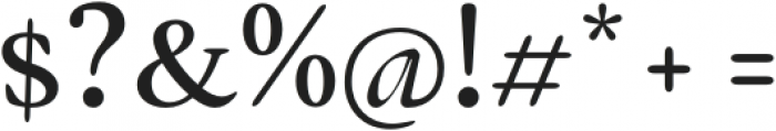 Jollines Serif Medium otf (500) Font OTHER CHARS