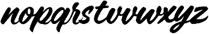 Jollira Ralenia Regular otf (400) Font LOWERCASE