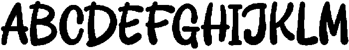 Jolly Blump otf (400) Font UPPERCASE