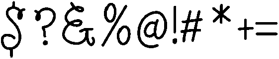 Jolly Regular otf (400) Font OTHER CHARS