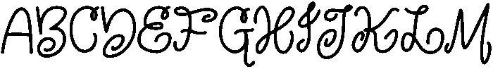 Jolly Regular otf (400) Font UPPERCASE