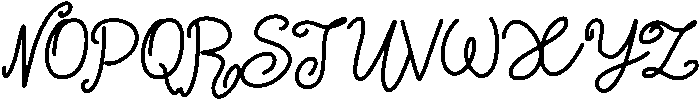 Jolly Regular otf (400) Font UPPERCASE