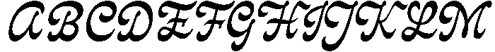 Jolly Regular otf (400) Font UPPERCASE