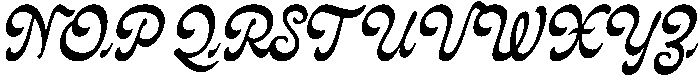 Jolly Regular otf (400) Font UPPERCASE