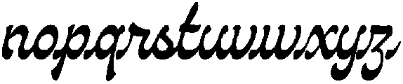 Jolly Regular otf (400) Font LOWERCASE