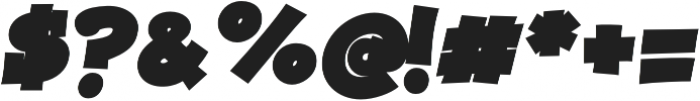 JollyGood Proper Serif Black Italic otf (900) Font OTHER CHARS