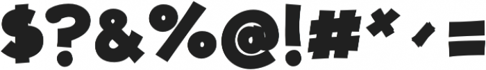 JollyGood Proper Serif ExtraBold otf (700) Font OTHER CHARS