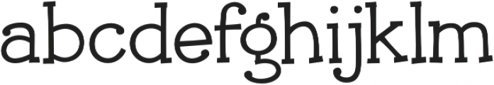JollyGood Proper Serif Light otf (300) Font LOWERCASE