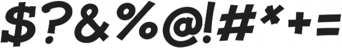 JollyGood Proper Serif SemiBold Italic otf (600) Font OTHER CHARS