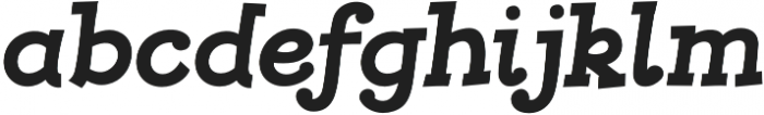 JollyGood Proper Serif SemiBold Italic otf (600) Font LOWERCASE