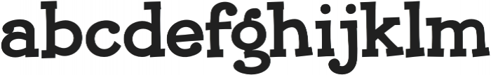 JollyGood Proper Serif SemiBold otf (600) Font LOWERCASE