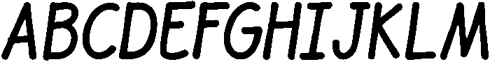 JollyGood Sans Condensed otf (400) Font UPPERCASE