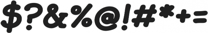 JollyGood Serif Black Italic otf (900) Font OTHER CHARS