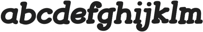 JollyGood Serif Black Italic otf (900) Font LOWERCASE