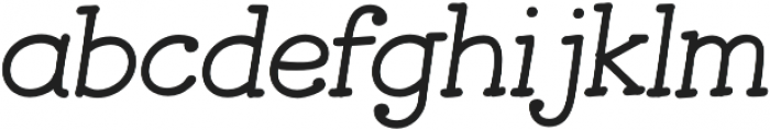 JollyGood Serif Light Italic otf (300) Font LOWERCASE