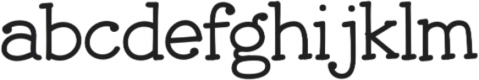JollyGood Serif Light otf (300) Font LOWERCASE