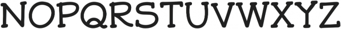 JollyGood Serif otf (400) Font UPPERCASE