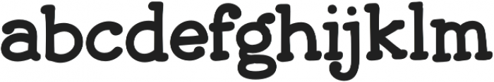 JollyGood Serif otf (700) Font LOWERCASE