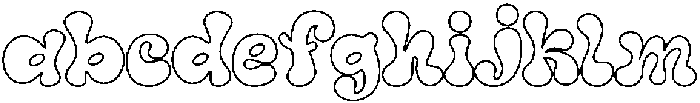 JollyPop Outline ttf (400) FONT