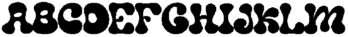 JollyPop Regular otf (400) Font UPPERCASE