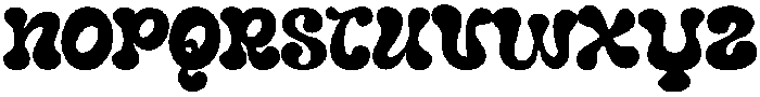 JollyPop Regular otf (400) Font UPPERCASE