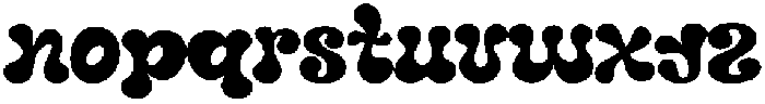 JollyPop Regular otf (400) Font LOWERCASE
