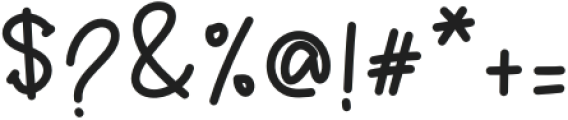 JollyScribbles-Regular otf (400) Font OTHER CHARS