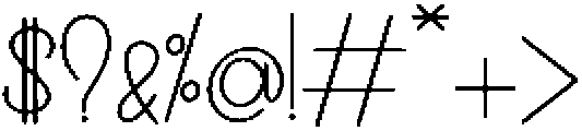 Jollyquill otf (400) Font OTHER CHARS