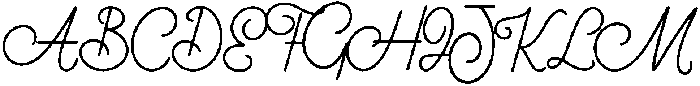 Jollyquill otf (400) Font UPPERCASE