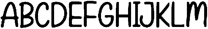 Jomose ttf (400) Font UPPERCASE