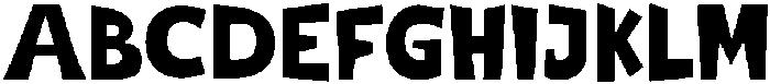 Jompy Regular otf (400) Font UPPERCASE
