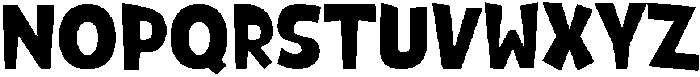 Jompy Regular ttf (400) Font UPPERCASE