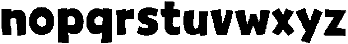 Jompy Regular ttf (400) Font LOWERCASE